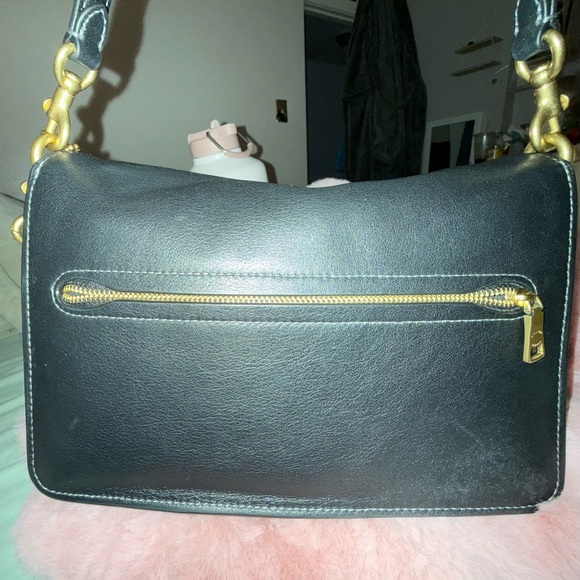 Coach Chain Tabby Black/Brass - Picture 2 of 8